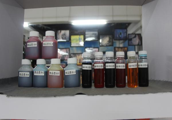 LED UV Metallic Printer Ink , White Printer Ink with Rubbing Wear Color Fastness 5