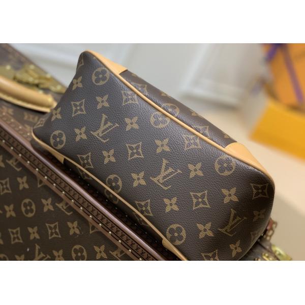 Ladies Odeon Chain 27cm Single Strap Shoulder Handbags Brown