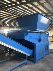 Máquina de trituração de esponjas recicladas de eixo duplo espuma EVA PE EPE
