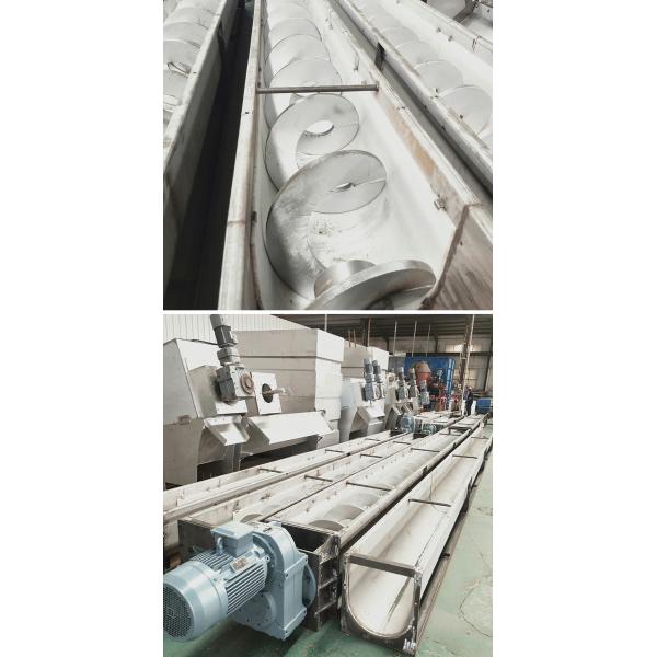 ленточный транспортер винта Shaftless сверла грязи 5t/H SS316 для крася очистки сточных вод