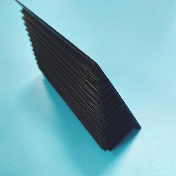 6063 T5 Anodized Aluminum Heatsink Extrusion Profiles For Heatsink Extrusion Radiator