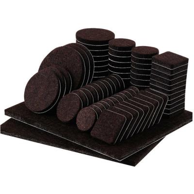 Anti Slip Furniture Felt Pads Adhesive Single / Double Sided ECO Friendly
