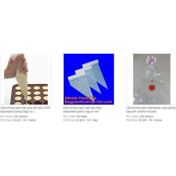 Reusable Decorating Cake Tool Silicone Icing Piping Bag Cream Pastry Bag Disposable, Sugar Craft Bags, Cake Cream, Decor