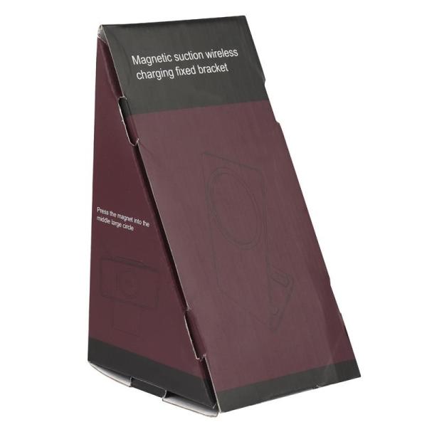 Customizable Printing Triangle Corrugated Cardboard Shipping Box for Electronic Product Phone Holder