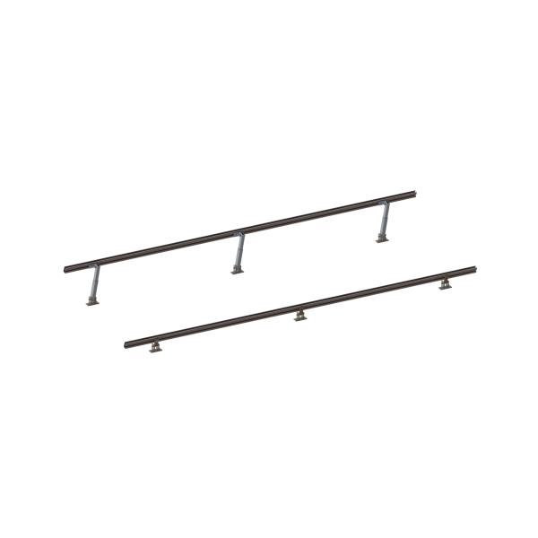 Tilt Leg Adjustable Metal Roof Solar Mounting System Aluminum Corrugated