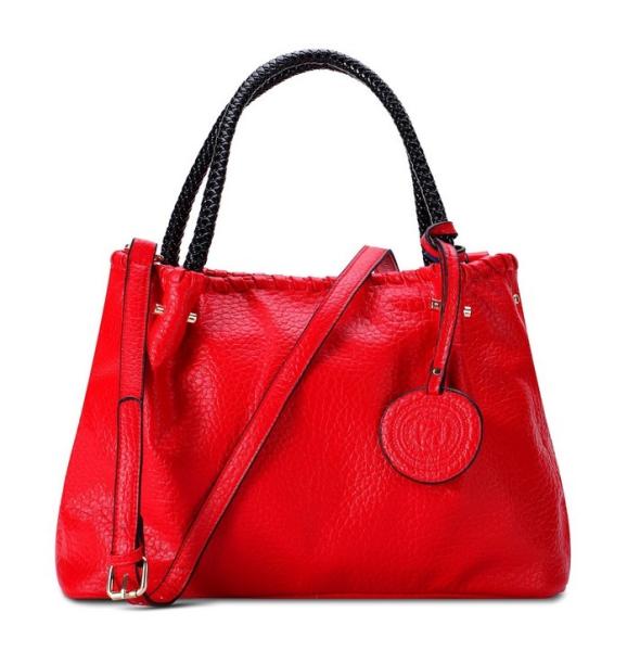 2016 new European and American minimalist fashion handbag shoulder bag women