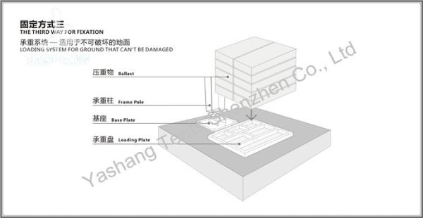 Commercial Event Tent Accessories , Tent Anchoring Stakes CE TUV Certification