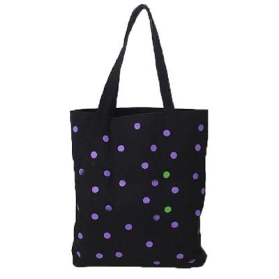 Eco Friendly Folding Non Woven Polypropylene Shopping Bags In Black Color