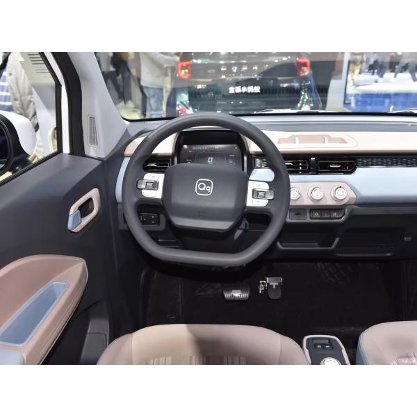 Level Mini Car Chery QQ Ice Cream 120km Energy Vehicle with 6.5 Hours Charging Time