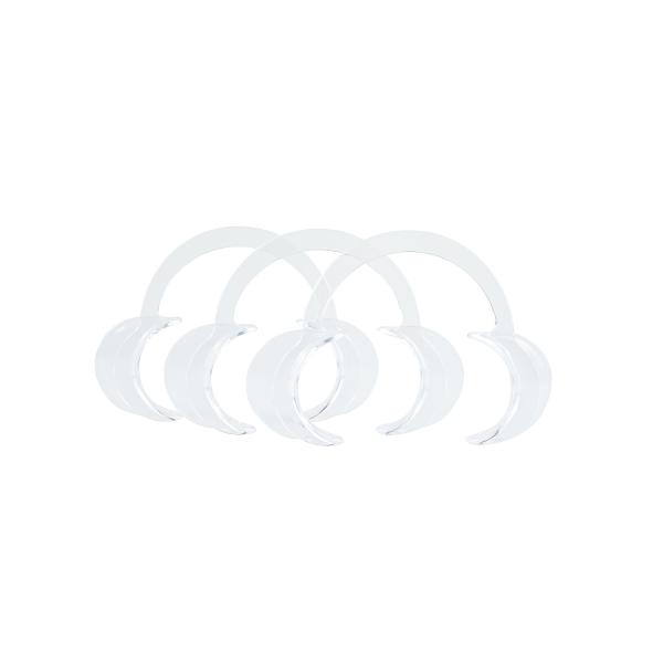 L'ouvre-bouche en plastique de type C non toxique pour dentistes Le nettoyage des dents répond aux spécifications de la norme de sécurité MFDS