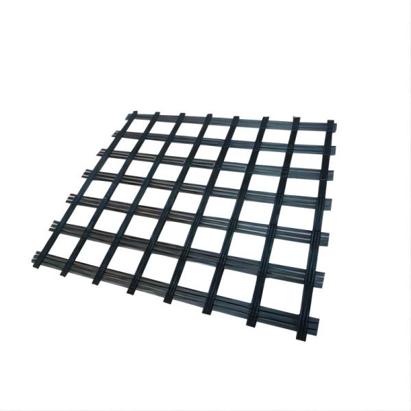25-100kN/M Plastic Steel Reinforcement Geogrid Machine Mesh