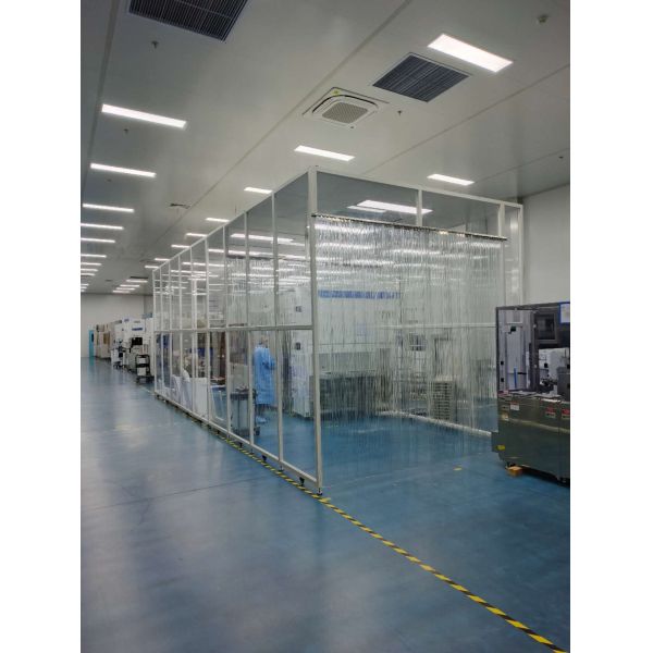 Modular Clean Room with 0.45m/s Air Speed and SUS304 Material for Quick Assembly in Sterile Environments