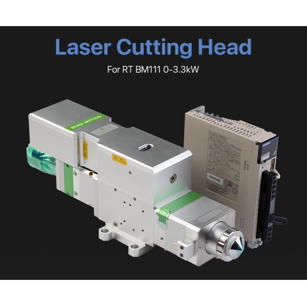 Stable 3300W Fiber Laser Cutter Head , Multifunctional Laser Cutting Spare Parts
