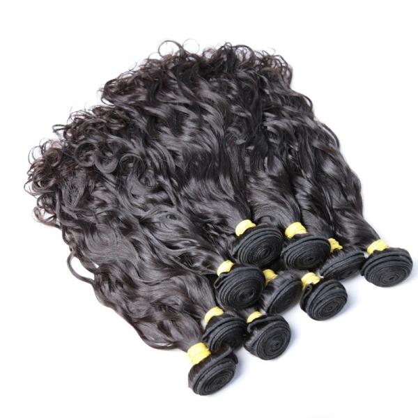O cabelo humano brasileiro da onda natural empacota para o cabelo longo das mulheres negras/o derramamento livre