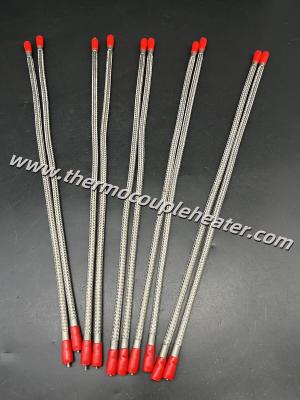 Diámetro de la superficie trenzada del calentador tubular flexible de 6,5 mm para el manifold de corredor caliente