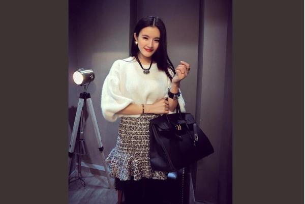 2015 new wave of European and American female autumn and winter fashion embossed handbag shoulder bag woman