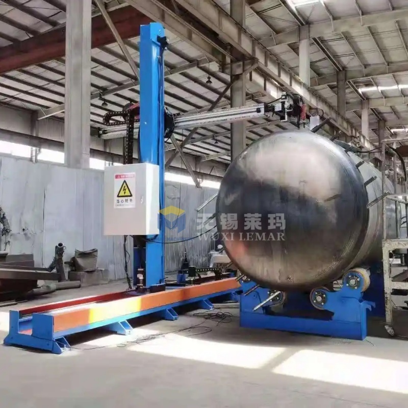 1.5x1.5m Column Boom Welding Manipulator Support SAW TIG MIG Welding Process