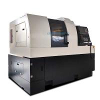 SM385 Torno CNC de tipo suizo para dobles huso giratorios con alta precisión y velocidad