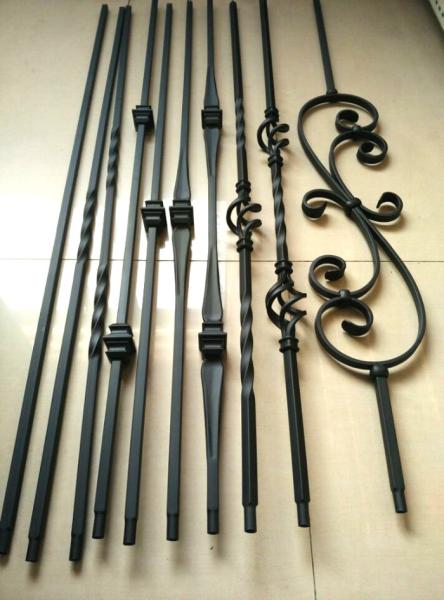 China Supplier Stair balusters Cast iron baluster wrought iron stair spindle