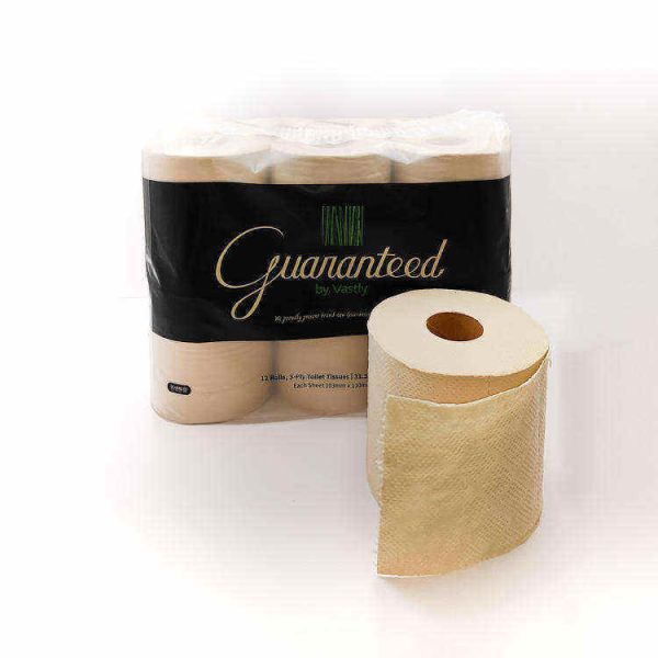 Practical 3 layers virgin wood embossed pulp ultra soft white wc toilet paper roll