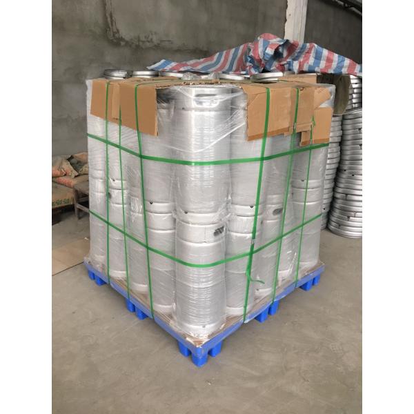 20L US beer keg slim shape, stacakable, with D type sankey spears for micro brewery