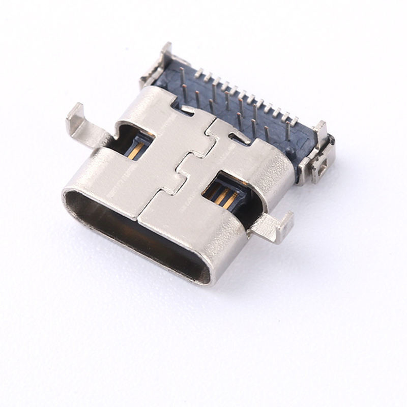 Тип-C тип соединитель USB USB-31C-F-01A припоя штепсельной розетки 24pins DIP+SMT гнезда женщин возместил тип smt+dip