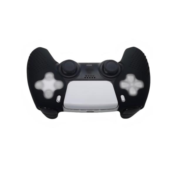 Ergonomic Soft Controller Silicone Case For Ps5 Compatible With Charging Station Rubber