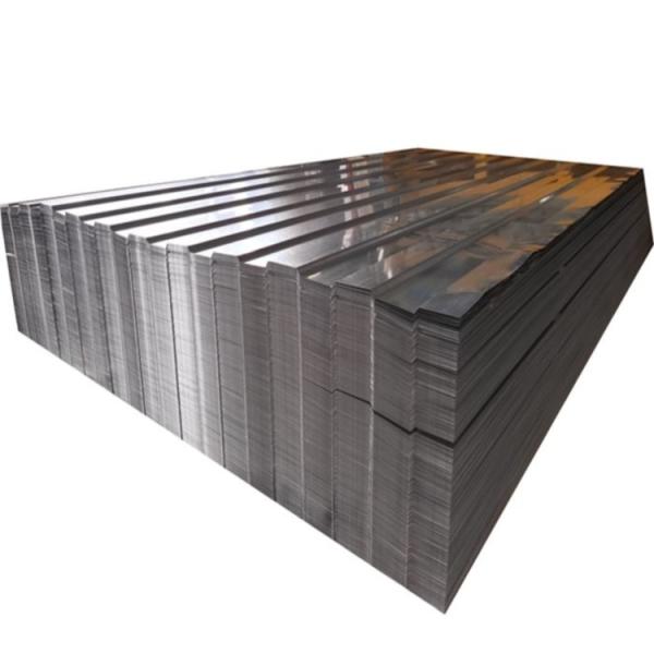 Perfurar galvanizada corrugou a chapa de aço, painéis galvanizados laminados a alta temperatura do telhado