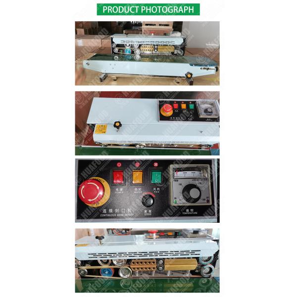 FR1000-II Horizontal sealing machine heat sealing machine continuous band sealer machine