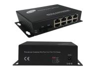 fibre à plusieurs modes de fonctionnement de convertisseur de médias de fibre du gigabit 28Gbps double