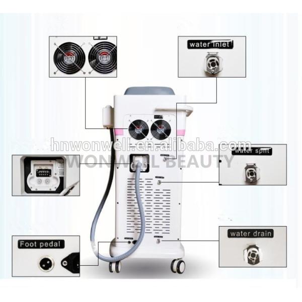 Diode laser 810nm for hair removal and skin rejuvenation whitening