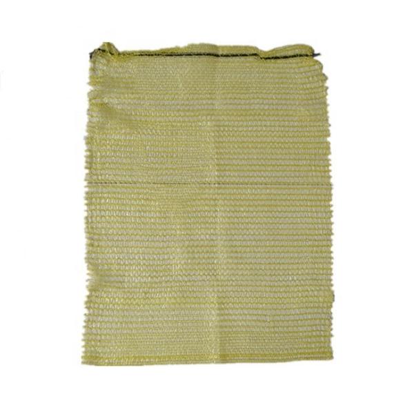 50*80 CM PE Knitted Raschel Mesh Bag for Potatoes Onions Customized Size and Sample