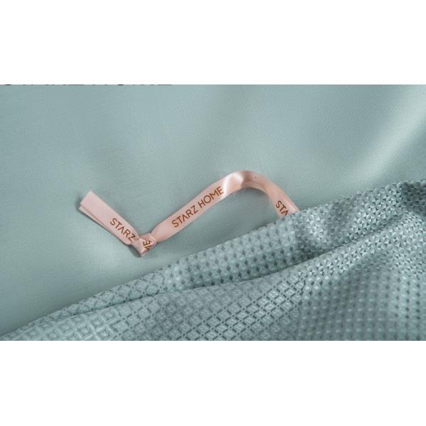 300tc Permeabilidade ao ar de cama Queen King Set 100 Cama de algodão quantidade simples Cobertura listrada