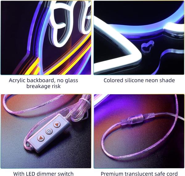 LED Custom Neon Letter Sign Any LOGO Pattern Fonts