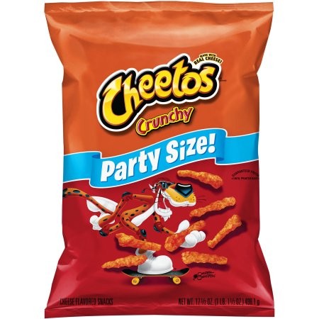 Colorfu PET/PE Cheetos Crunchy Cheese Flavored Snack Food packaging Bag