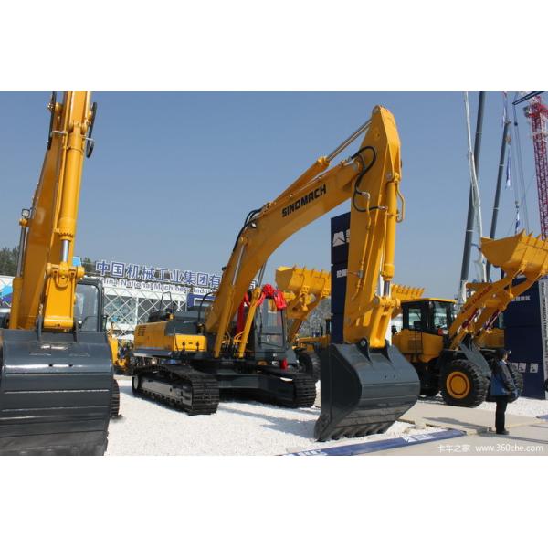 Sinomach 34 Ton Heavy Duty Crawler Excavator Rated Bucket Capacity 1.7m3