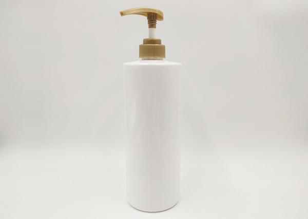 500ml Hotel Amenities Plastic Cosmetic Bottles Unique With Shampoo Lotion Pump