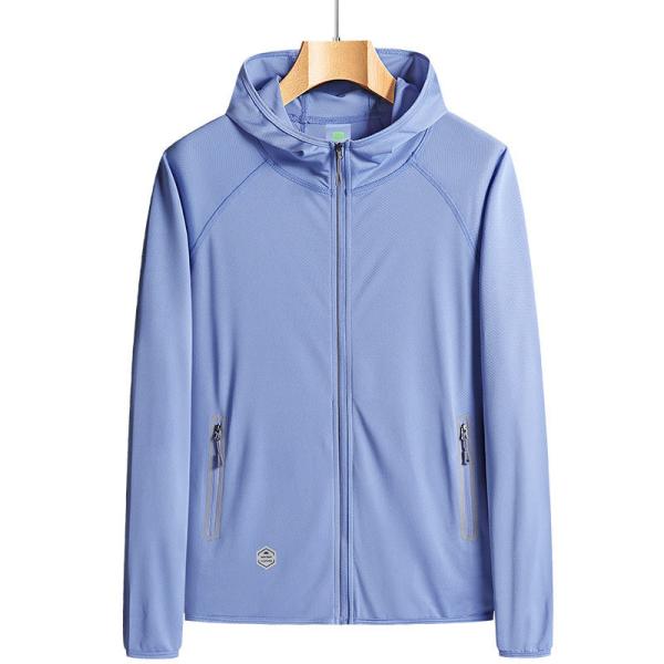 Teenage Personality Outdoor Windbreaker Jacket Sunscreen Lightweight Hooded Coat