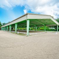 Prefabricated Metal Riding Arenas Indoor Covered Arenas For Horses