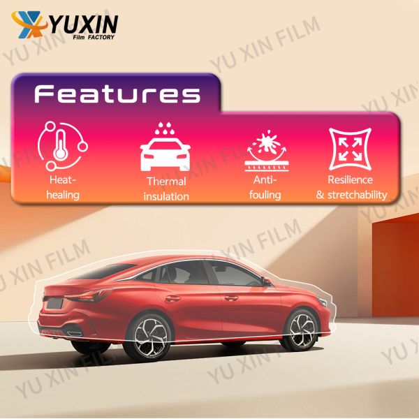 Usa Technology Anti Scratch Anti Fouling Tpu Paint Protection Film 190 Microns Clear Matte Ppf