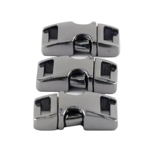 Customized Request 10mm Zinc Alloy Paracord Bracelet Buckle with 0.018kg Gross Weight