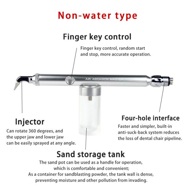 OEM 2 отверстия стоматологического воздухопрофильного микробластера из оксида алюминия