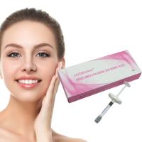 Les remplisseurs cutanés faciaux de gel d'acide hyaluronique de sodium d'injection observent la ride