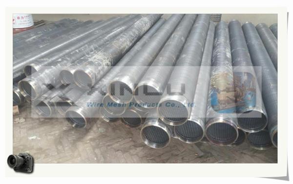 STAINLESS STEEL WELL SCREEN TUBE / DEWATERING WELL SCREEN PIPE /  WEDGE WIRE JOHNSON WELL SCREENS / V WIRE SCREENS