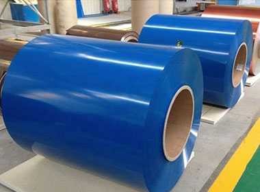 Cleaning Beckers Blue Color Coated Steel Coil Self DX51D Galvanized Steel 1200mm