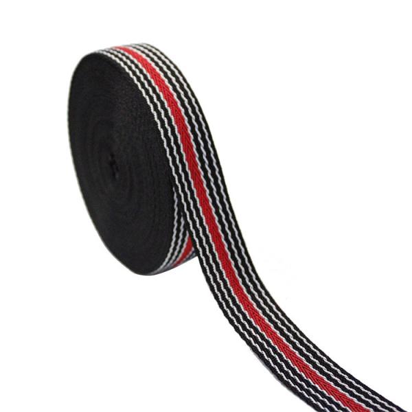 25mm Polyester Seat Belt Webbing Car Nylon Seatbelt Webbing Knitted