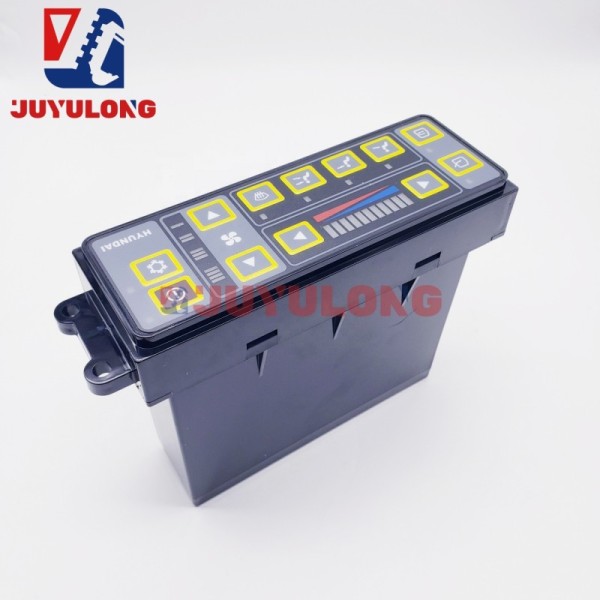 JUYULONG Air Conditioning Control Panel Switch for Excavators R80/R110/R150/R215/R225/R335 Construction Machinery Parts