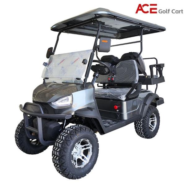 2 - 4 Seat Capacity Club Golf Cart Independent Suspension With Self Adjusting Brakes