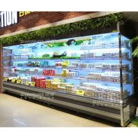 Produits de supermarché réfrigérateur à affichage ouvert avec 4 étagères 220-110V/50Hz