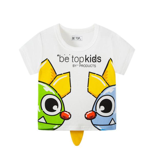 Children'S Sports Shirts Customized Boy T-Shirt Children'S Cartoon Short Sleeve T-Shirt